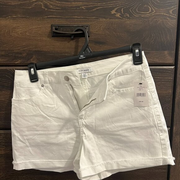 *BRAND NEW* Pure Navy White Chino Shorts - Picture 1 of 4